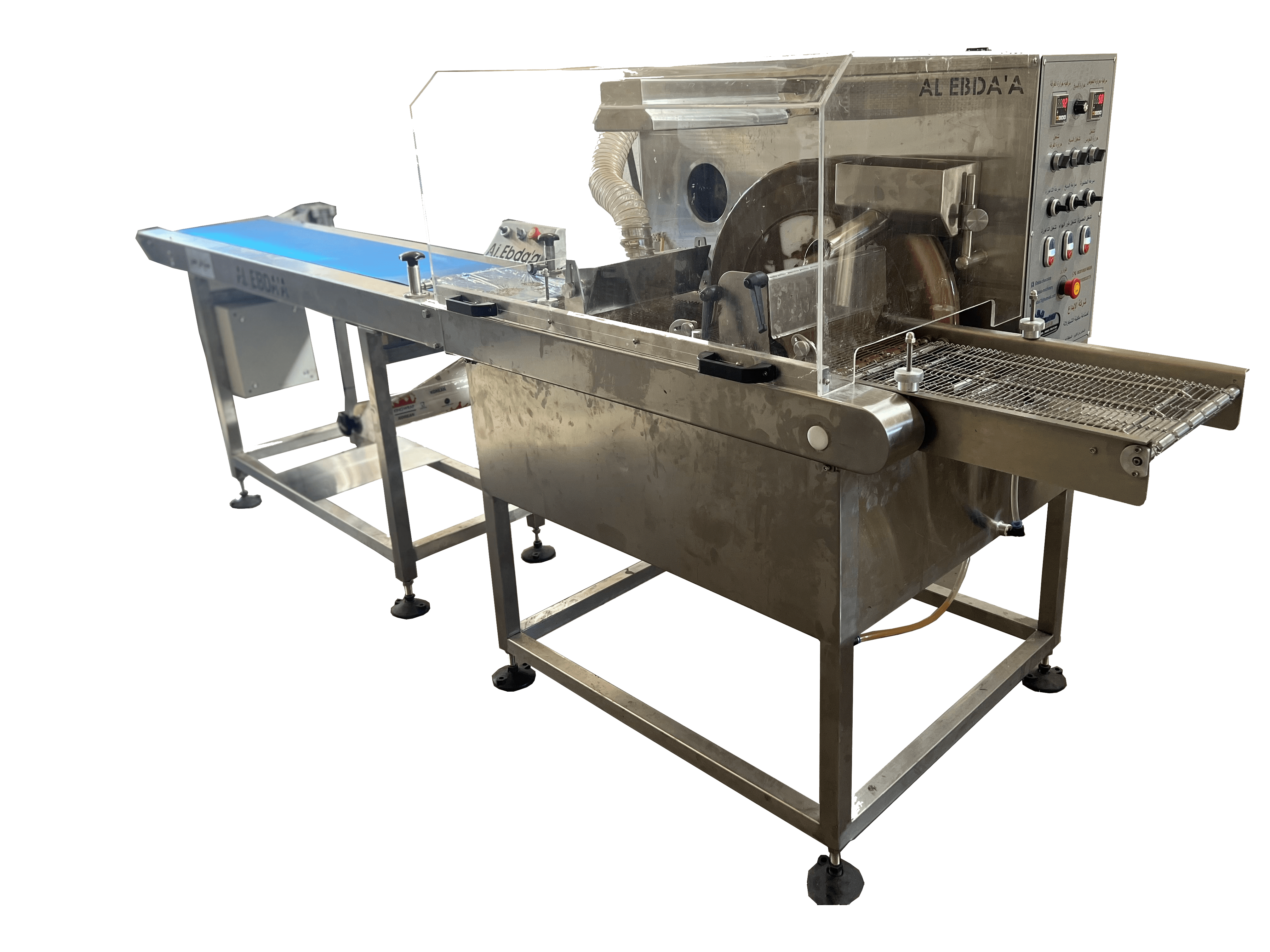 Chocolate Wheel & Receiving Belt