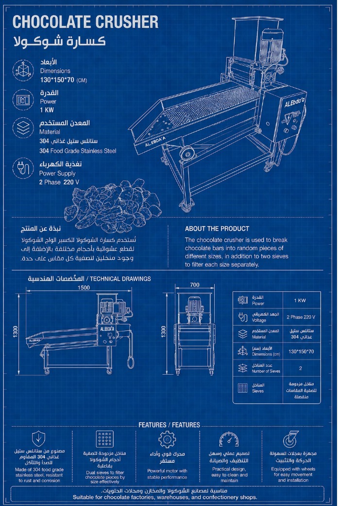 كسارة شوكولا
